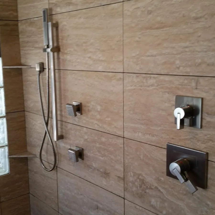 Shower fixture installation for Gas Line Repair in Charlottesville